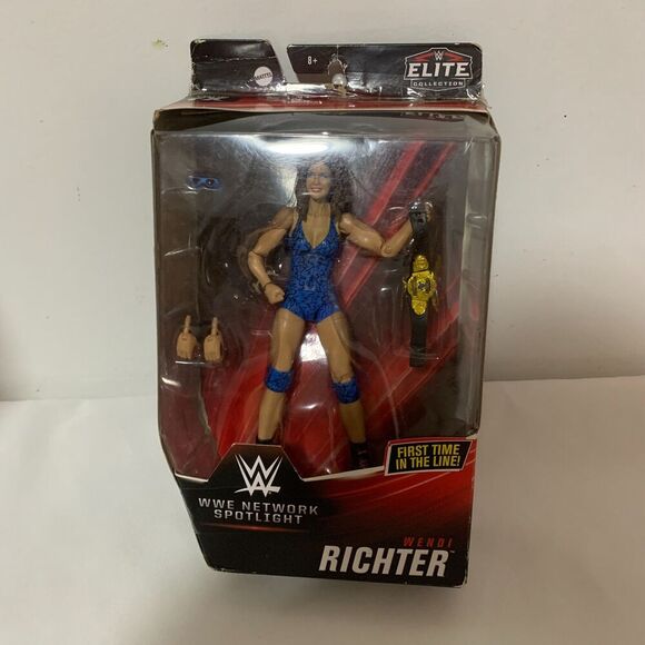WWE Wendi Richter Elite Network Spotlight Exclusive Figure WrestleMania 1 - Picture 1 of 5